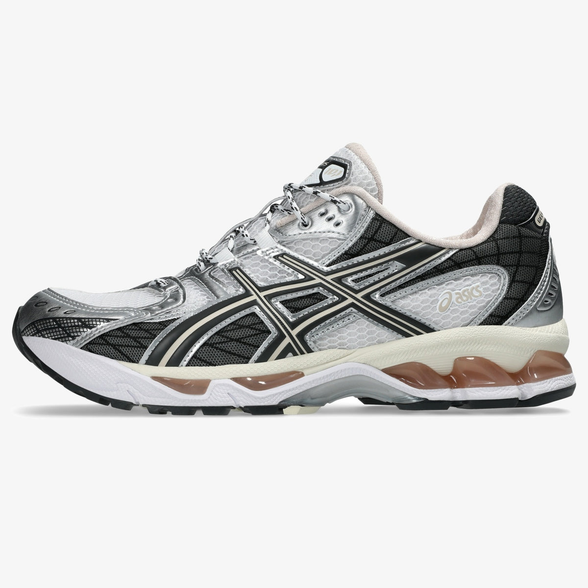 gel nimbus 10.1 sneakers - White and obsidian grey Gel Nimbus 10.1 lifestyle sneaker