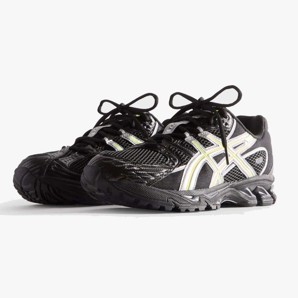 black pure silver asics - Side product view