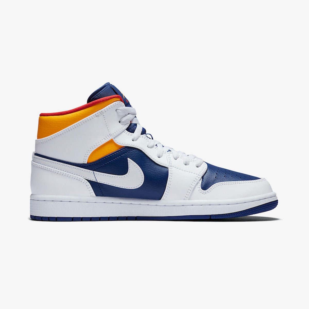 Air Jordan 1 Mid ‘White Deep Royal Blue’