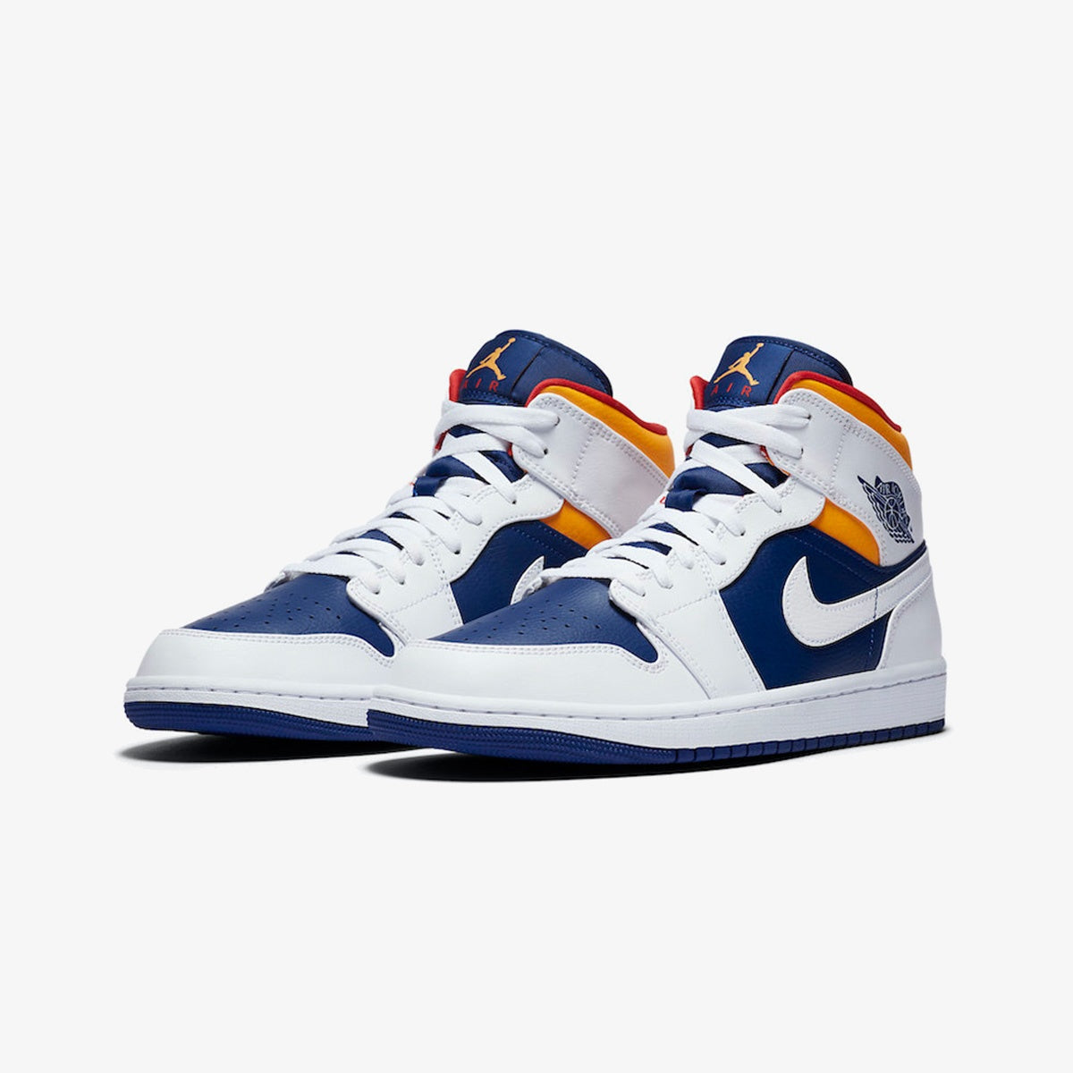 Air Jordan 1 Mid ‘White Deep Royal Blue’