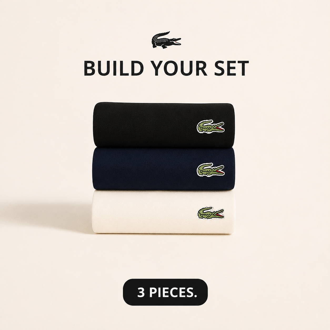 3-Piece Premium T-Shirt Set