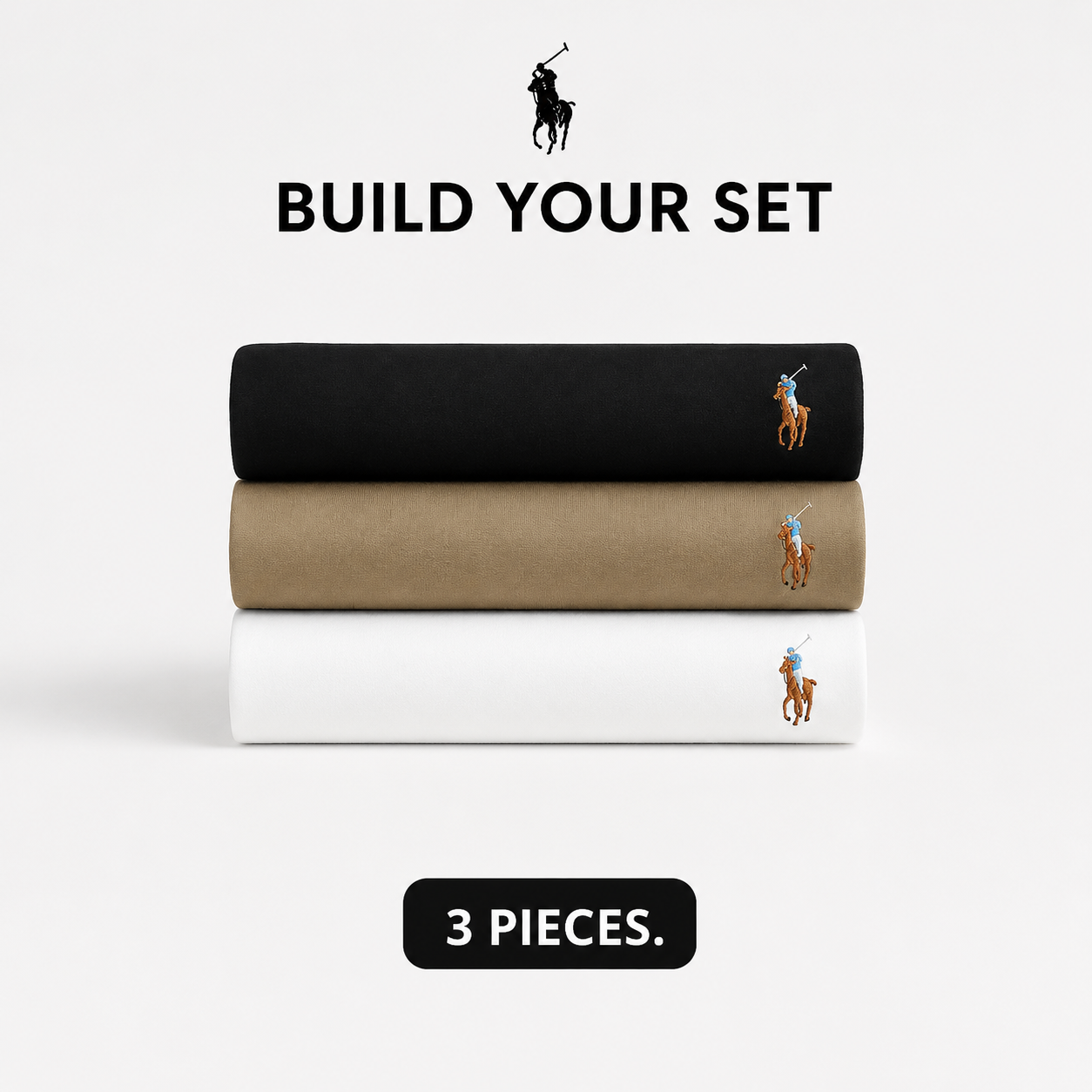 3-Piece Premium T-Shirt Set