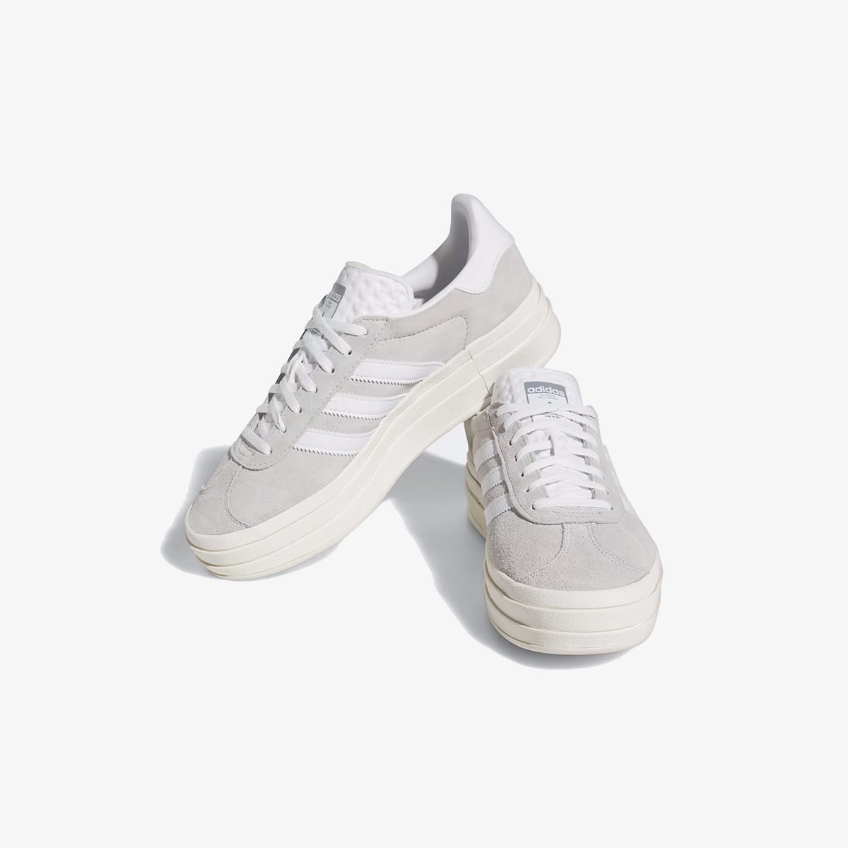 Wmns Adidas Gazelle Bold ‘Grey White’