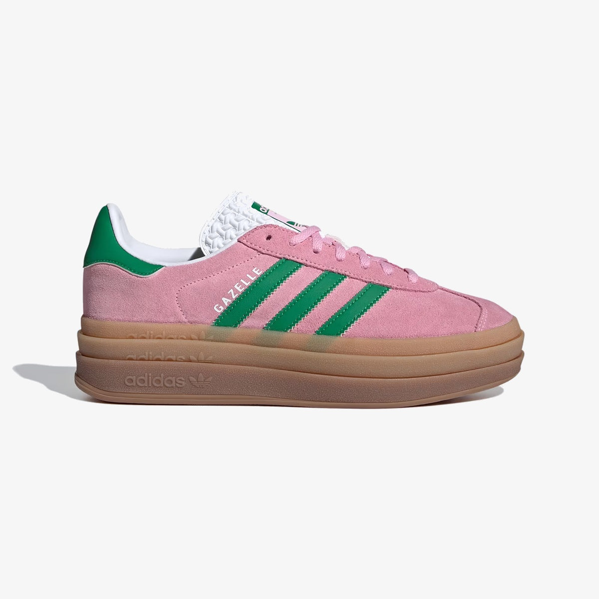Wmns Adidas Gazelle Bold ‘True Pink Green’
