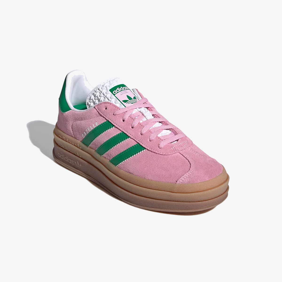 Wmns Adidas Gazelle Bold ‘True Pink Green’
