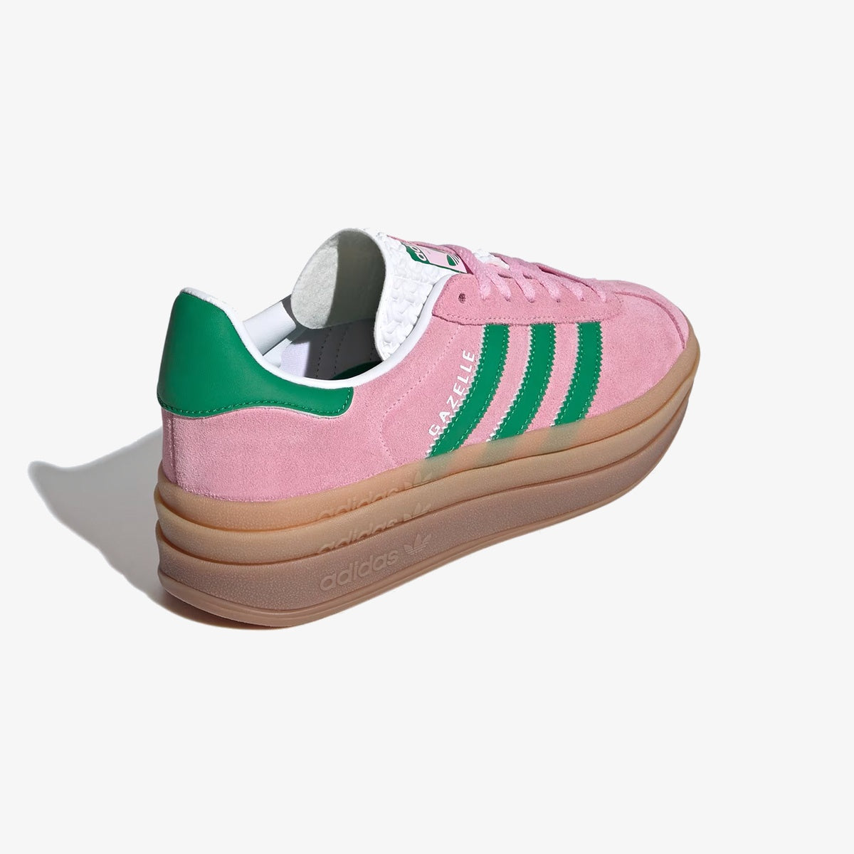 Wmns Adidas Gazelle Bold ‘True Pink Green’