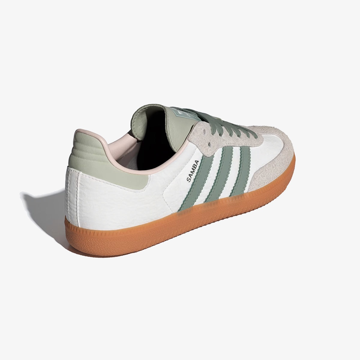Wmns Adidas Samba OG ‘White Silver Green’