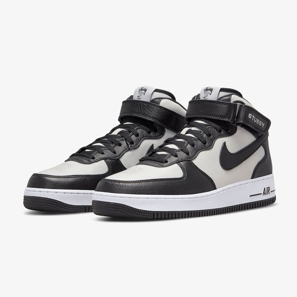 Stussy x Nike Air Force 1 Mid ‘Black White’