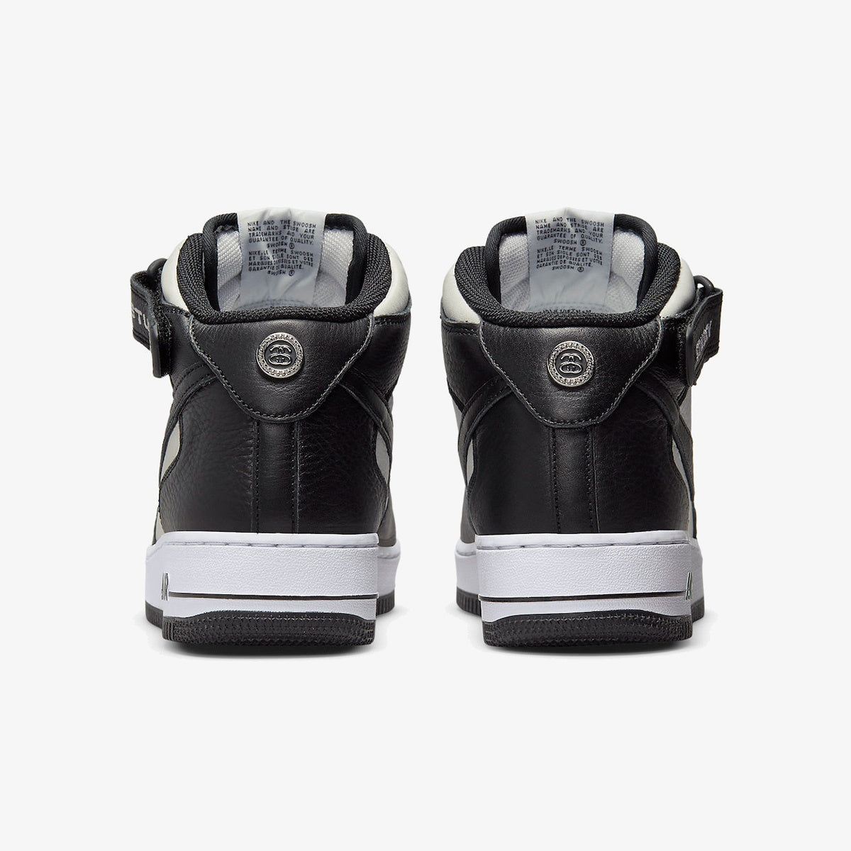 Stussy x Nike Air Force 1 Mid ‘Black White’
