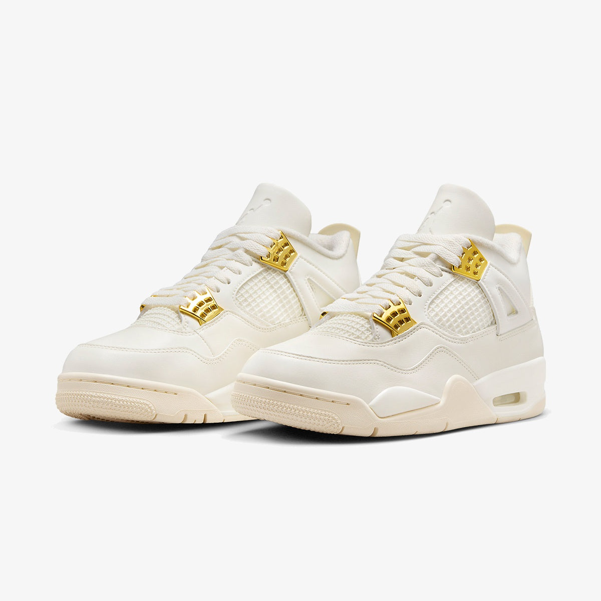 Wmns Air Jordan 4 Retro ‘Metallic Gold’