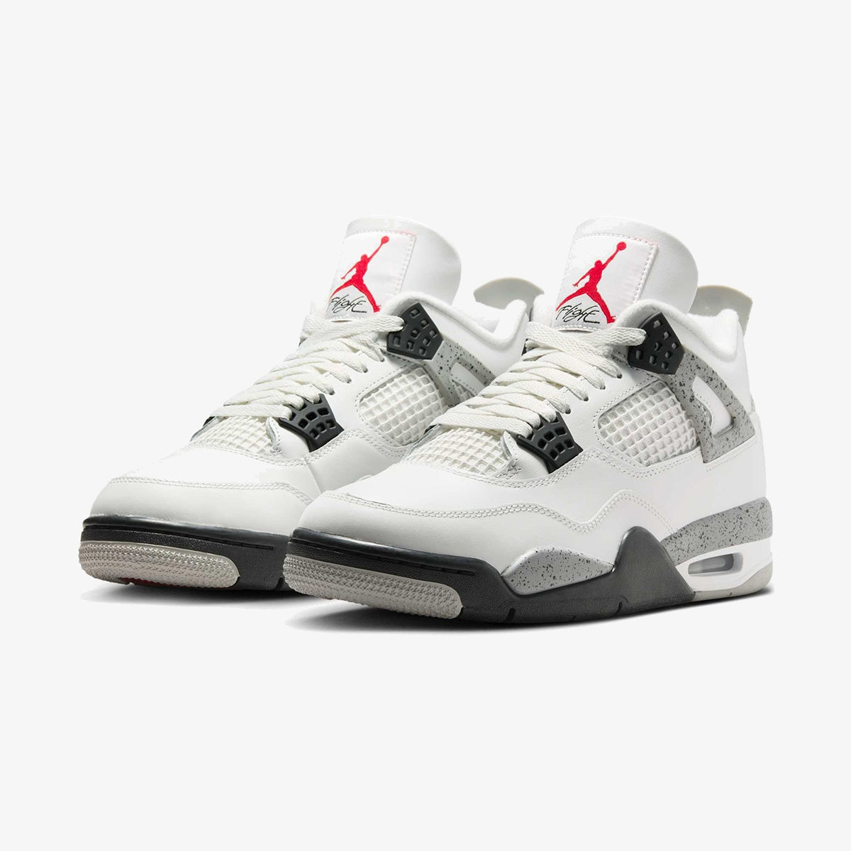 summit white jordan 4 - Side product view