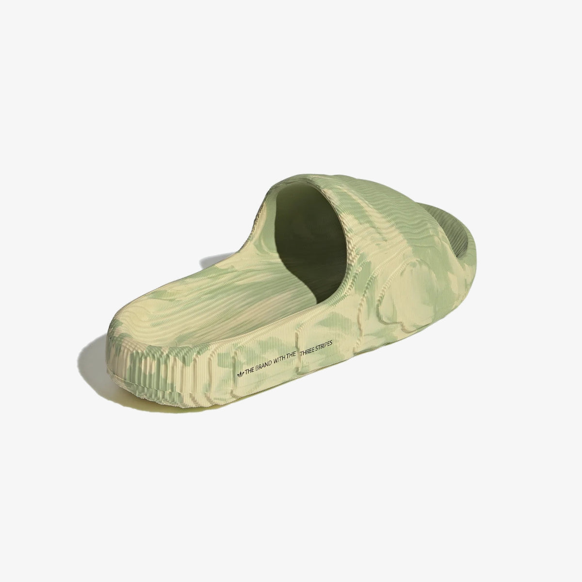 Adidas Adilette 22 Slides ‘Magic Lime Desert Sand’