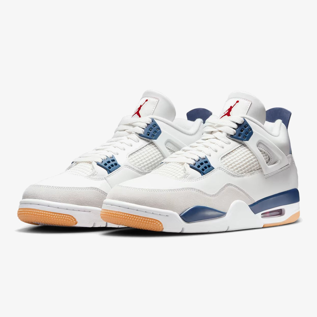 nike sb jordan 4 navy - Side product view