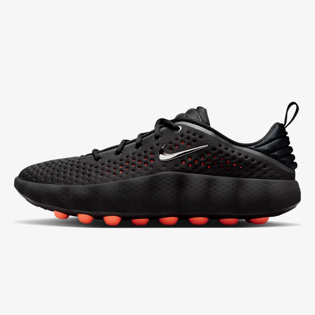 mind 002 black hyper crimson - Black Hyper Crimson Mind 002 sneaker with knit upper and textured outsole nodes