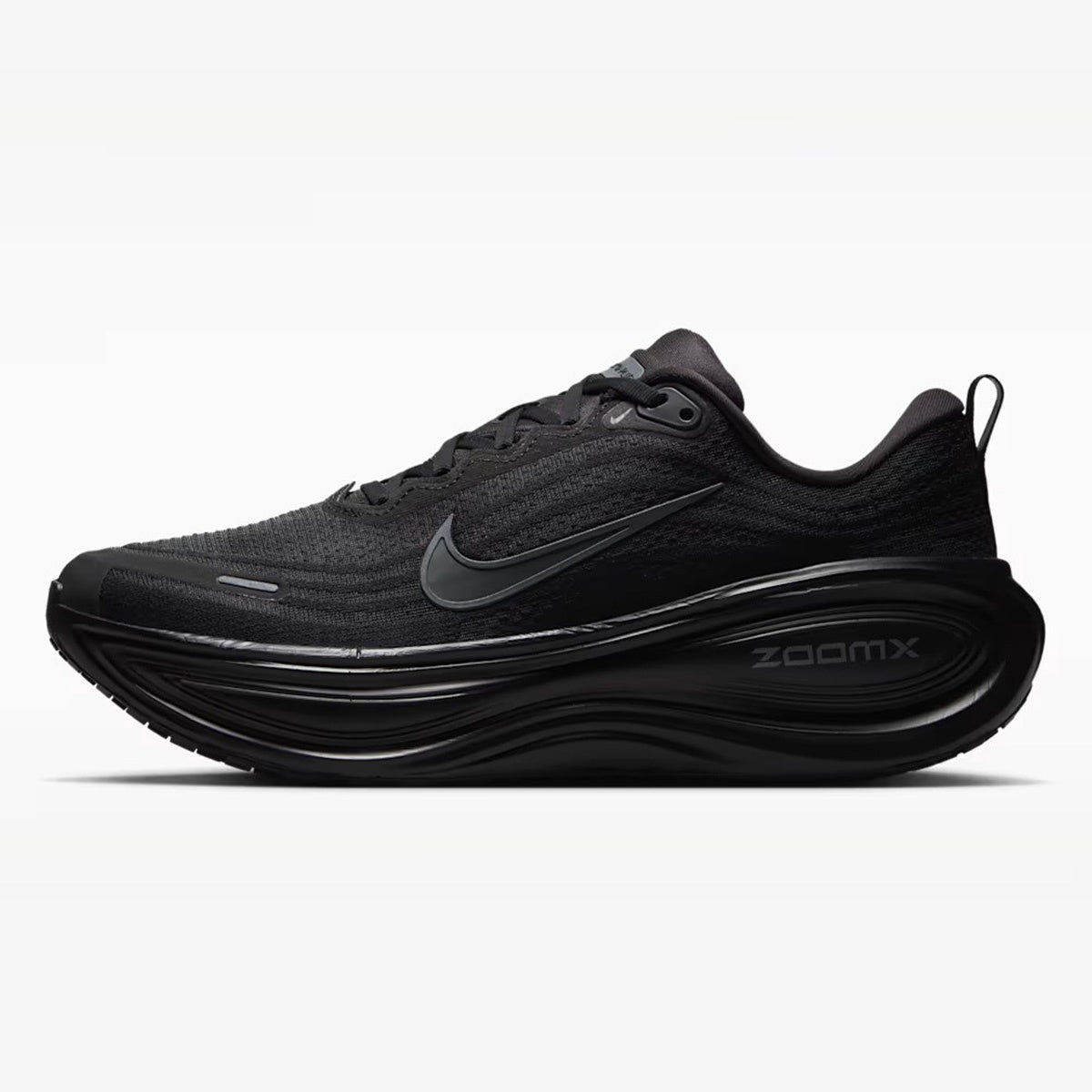 vomero plus black metallic dark grey - Black and Metallic Dark Grey Vomero Plus running sneaker with mesh upper