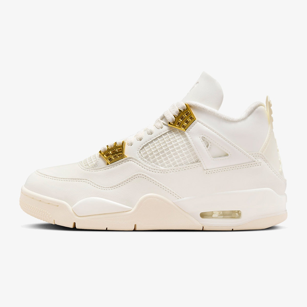 Wmns Air Jordan 4 Retro ‘Metallic Gold’