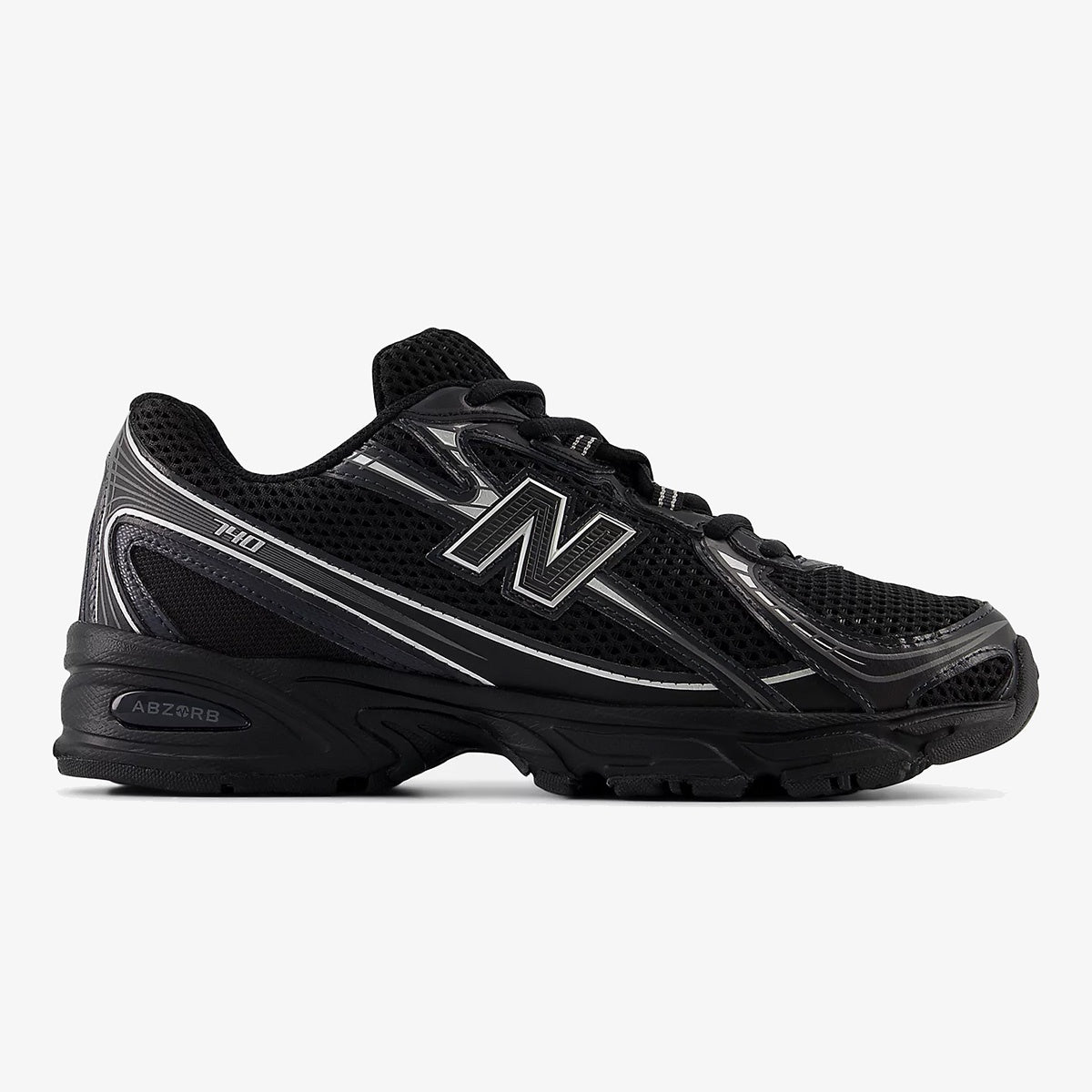 new balance 740 black silver - Alternate product view