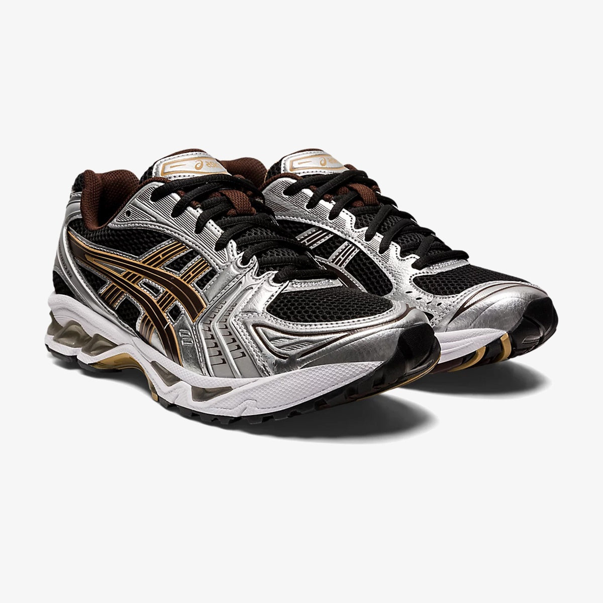 asics black coffee kayano - Side product view