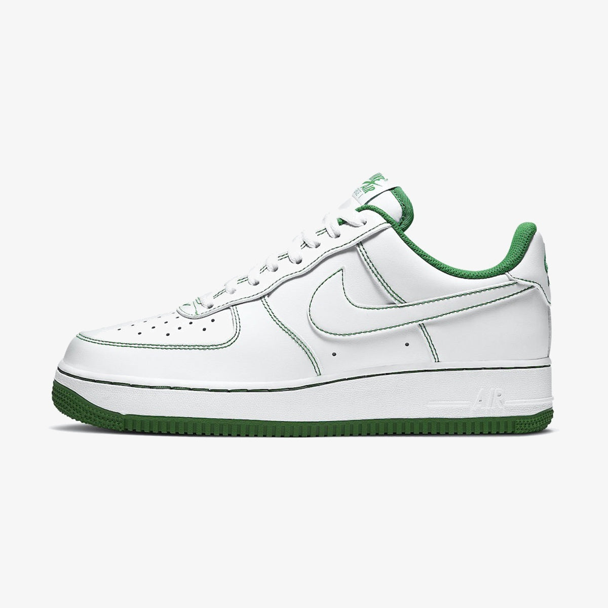 Nike Air Force 1 ’07 ‘Contrast Stitch – White Pine Green’