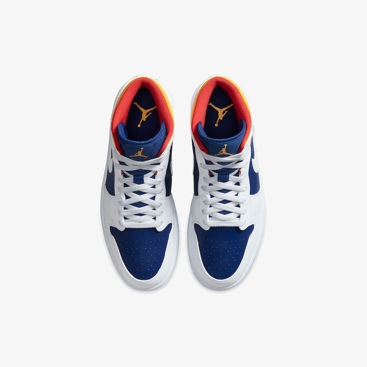 Air Jordan 1 Mid ‘White Deep Royal Blue’