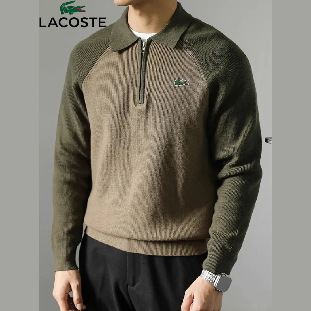 Men’s Premium Knit Zip-Up Sweater – Everyday Comfort Fit