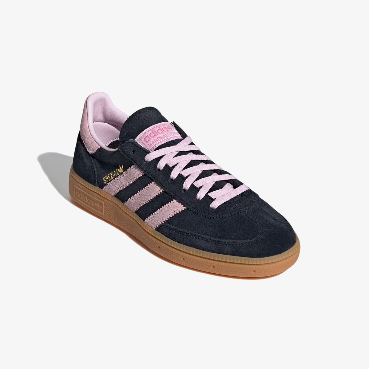 Wmns Adidas Handball Spezial ‘Black Clear Pink Gum’