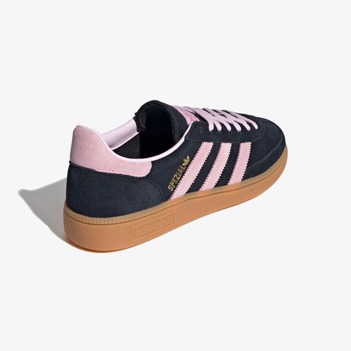 Wmns Adidas Handball Spezial ‘Black Clear Pink Gum’