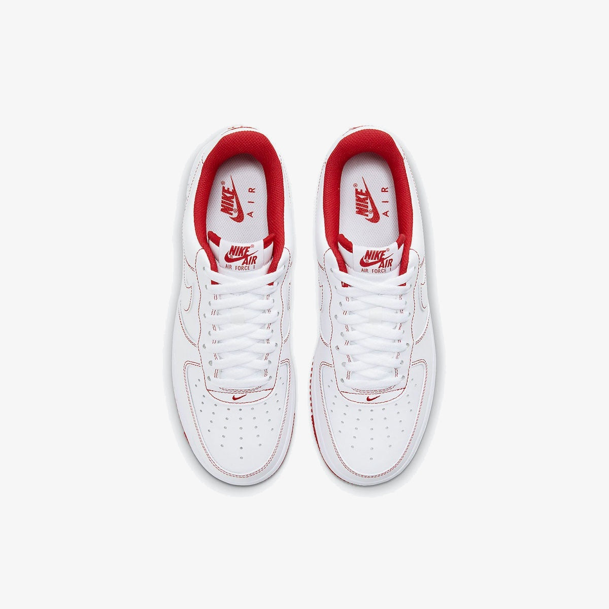 Nike Air Force 1 ’07 ‘Contrast Stitch – White University Red’