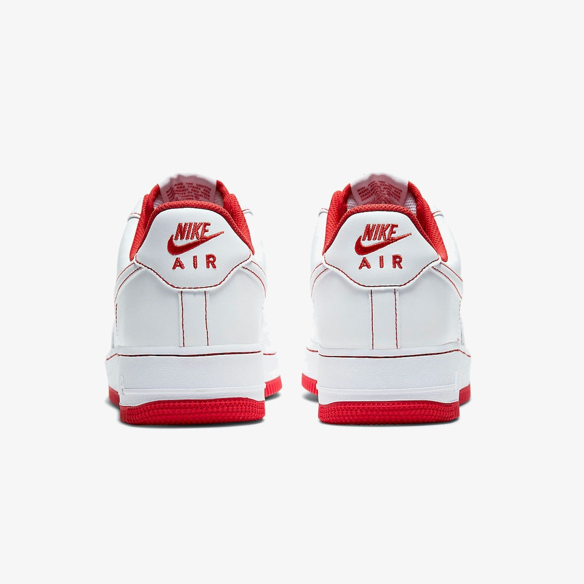 Nike Air Force 1 ’07 ‘Contrast Stitch – White University Red’