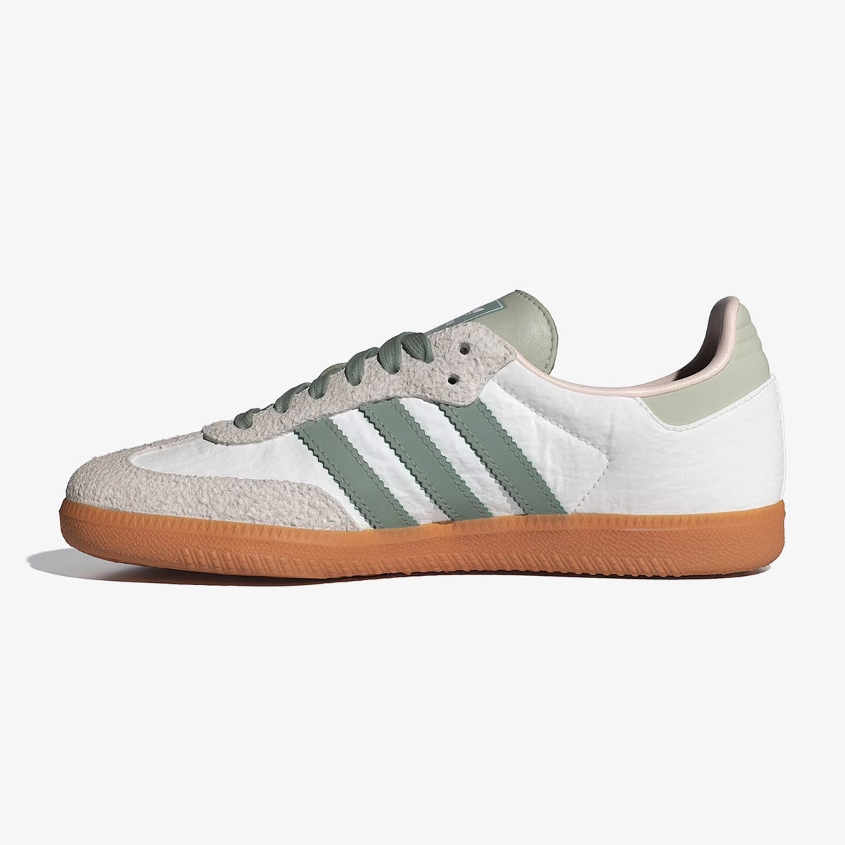 Wmns Adidas Samba OG ‘White Silver Green’