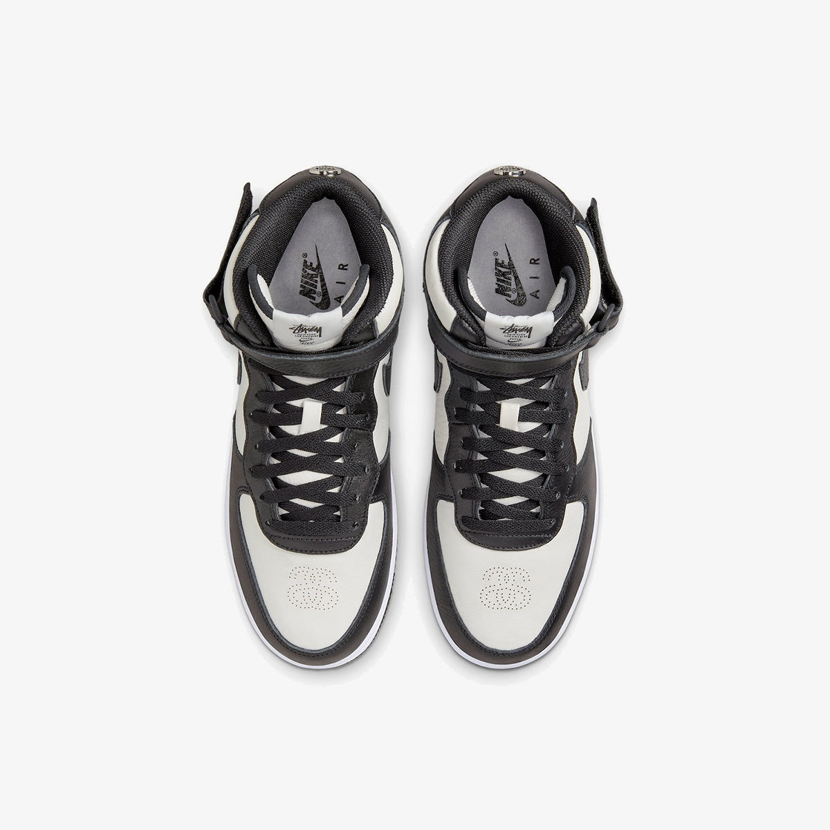 Stussy x Nike Air Force 1 Mid ‘Black White’