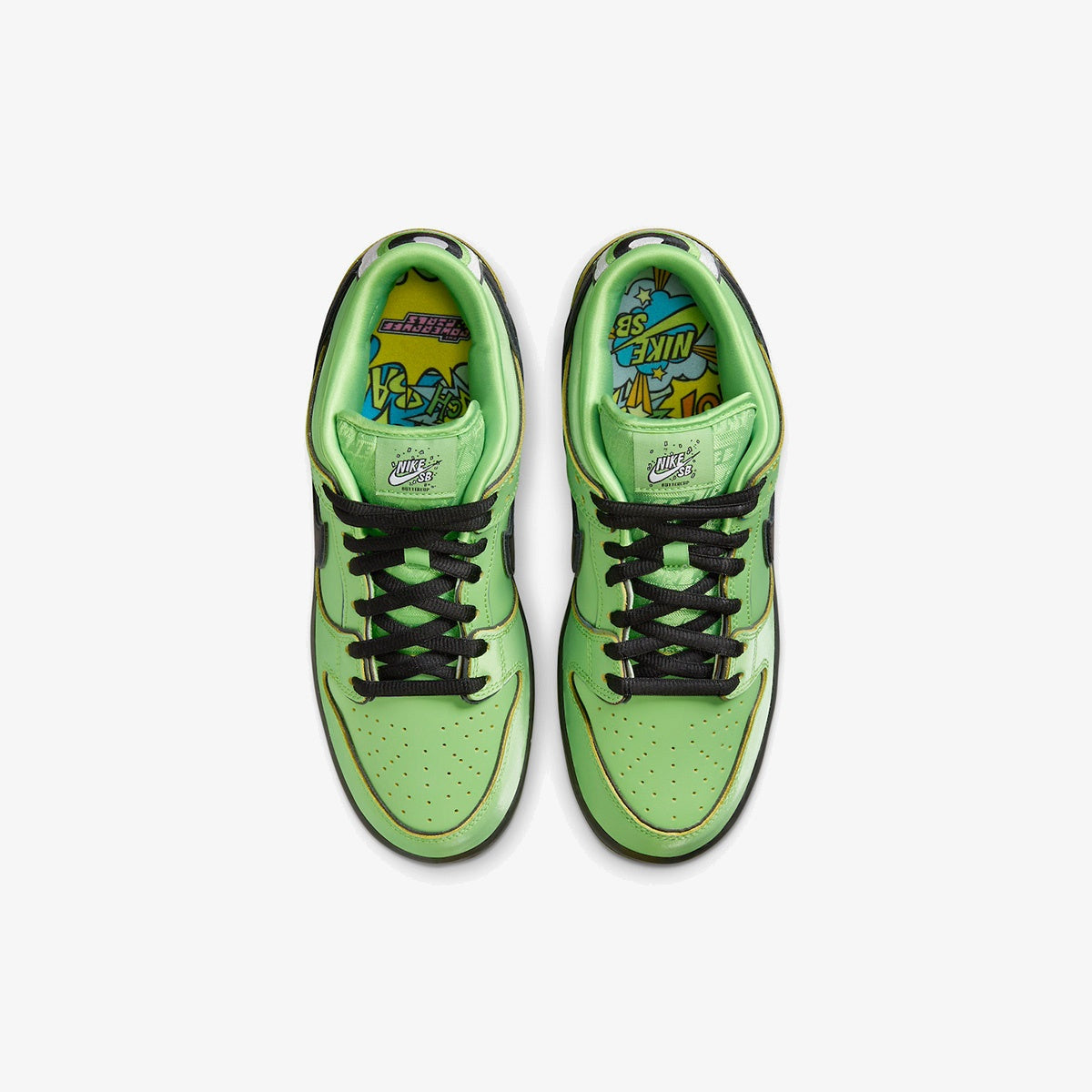 The Powerpuff Girls x Nike Dunk Low Pro SB QS ‘Buttercup’