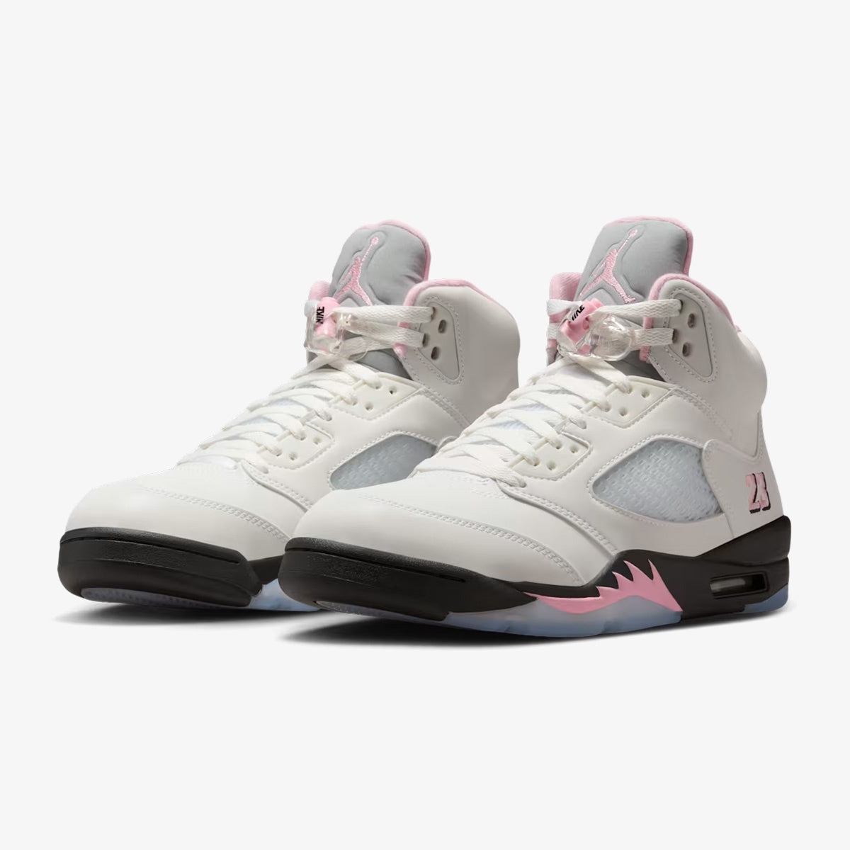 white pink jordan 5 - Side product view