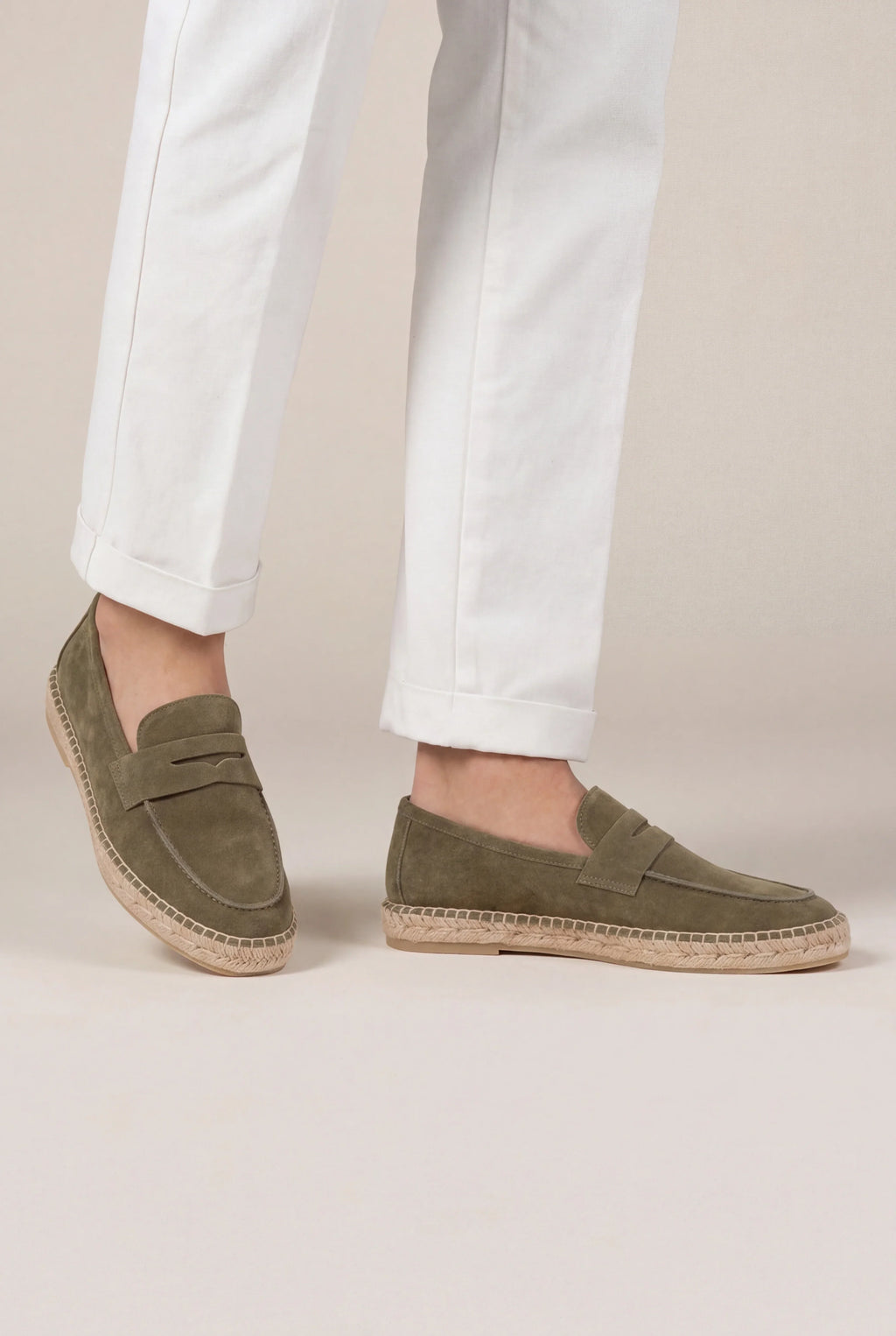 Suède Seaside Loafer Olive