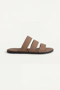 Warm Taupe Urban Sandal Calf Leather