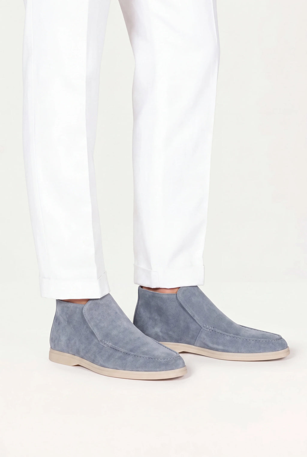 Baby Blue City Loafers