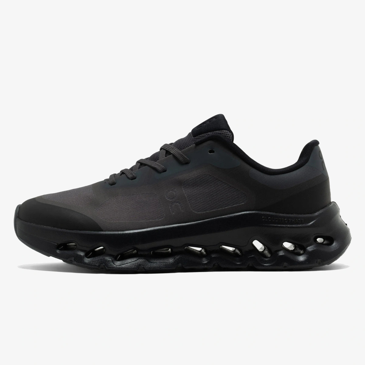 men's cloudtilt remix sneaker - Men's black Cloudtilt Remix sneaker with a sock-style construction and cushioned midsole.