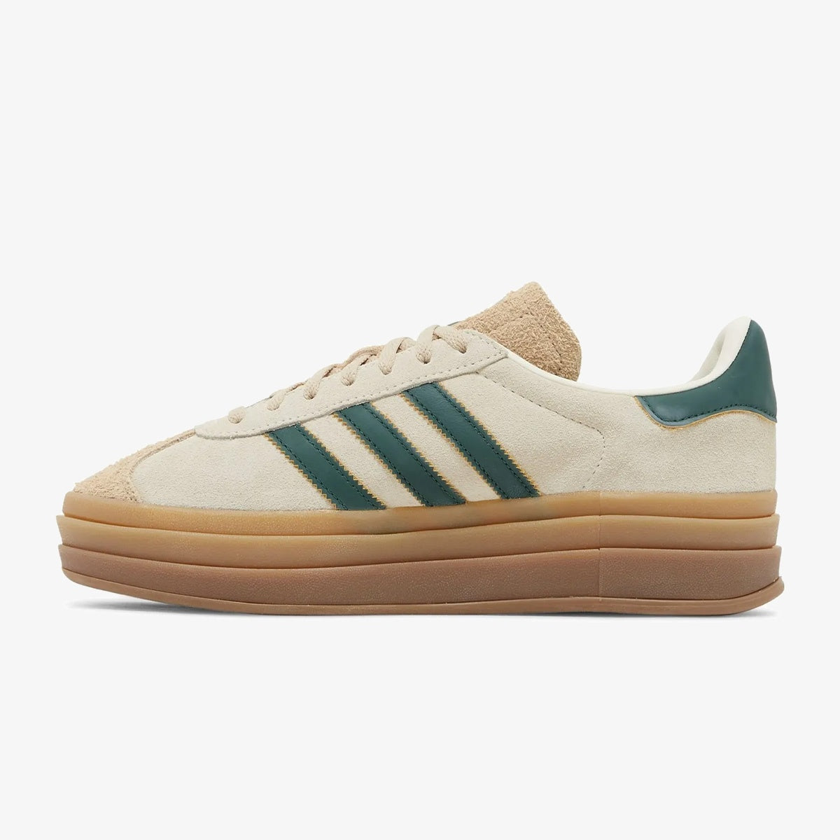 Wmns Adidas Gazelle Bold ‘Cream Collegiate Green’